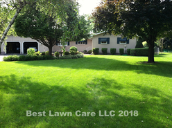 Residential fertilizing and weed control.